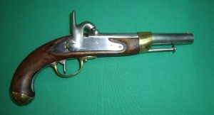 Pistolet 1822 T de Marine