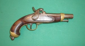 Pistolet gendarmerie 1822T, Belge